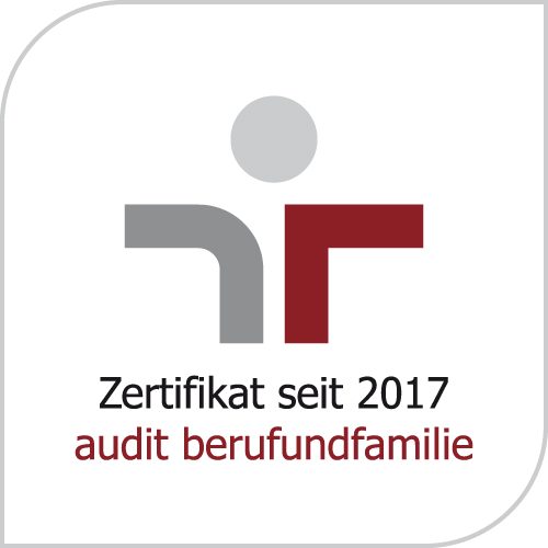 Logo des Audits berufundfamilie