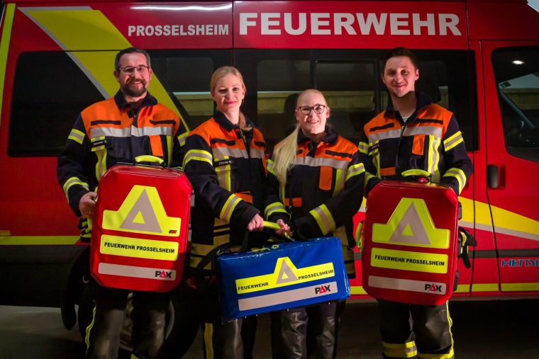 Feuerwehr-Crew